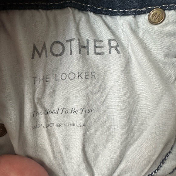 Mother The Looker skinny leg jean size 27 - Picture 4 of 7